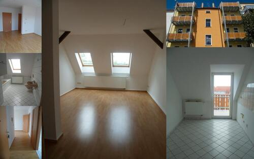 Foto - Schöne, günstige 1-R.-Wohnung mit großem Südbalkon in EB zu verm.