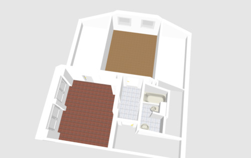 Foto - renovierte 2 Zimmer DG-Wohnung mit Einbauküche in Suzbach-Rosenb
