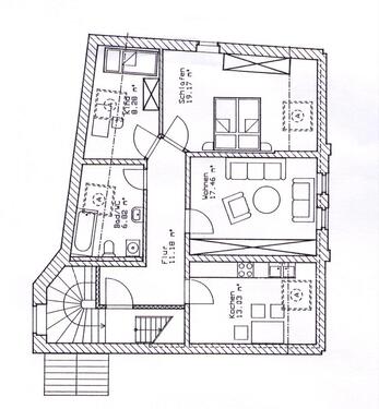 Foto - 3 Zimmer Etagenwohnung in Werdau