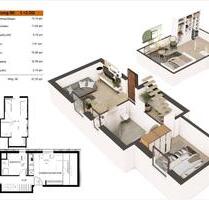 kernsanierte 3-Zimmer-Wohnung - 750,00 EUR Kaltmiete, in Schopfloch (PLZ: 72296)