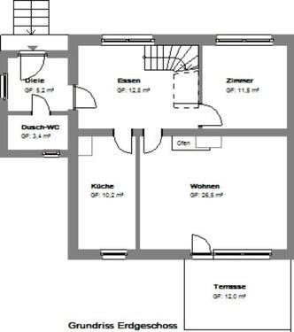 Foto - Doppelhaushälfte in Wiesenburg/Mark zum Kaufen