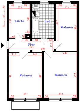 Foto - Etagenwohnung in Rochlitz
