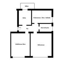 Erstbezug nach Sanierung: Moderne 3-Zimmer-Wohnung mit Balkon in zentraler Lage von Schwerte
