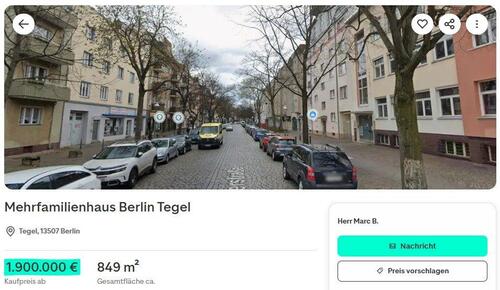 Foto - Mehrfamilienhaus, Wohnhaus zum Kaufen in Berlin