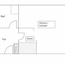 Vermiete Wohnung 1 Zimmer Küche Bad Balkon Einbauküche - Osterode am Harz