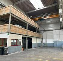 “Gewerbehalle 286m² mit - Büro - Lagerbühne - Kran” - Niederkassel