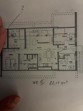 Foto - Etagenwohnung zur Miete in Bohmte
