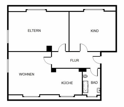 Foto - Etagenwohnung zur Miete in Herne