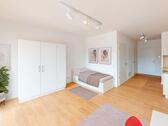 Foto - Möbliertes 1-Zimmer-Apartment mit Einbauküche und Balkon