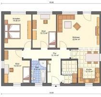 Neubau! Bungalow mit 4-Zi. im Herzen von Biederitz, 482 m² Gst.