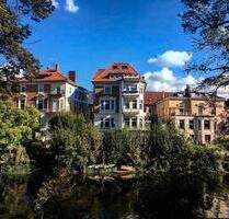 Traumhafte kernsanierte 3-Zi Altbauwohnung in Villa mit Okerlage - Braunschweig Östliches Ringgebiet