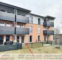 *RESERVIERT* Barrierefreie, modern ausgestattete 2 Raum-Wohnung * Erdgeschoss * Erstbezug mit Garten - Velten