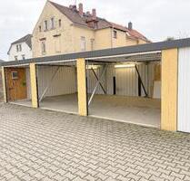 Abgeschlossenes Grundstück mit 3-5 Garagen und Freifläche * für Hobby oder Gewerbe geeignet - Meißen