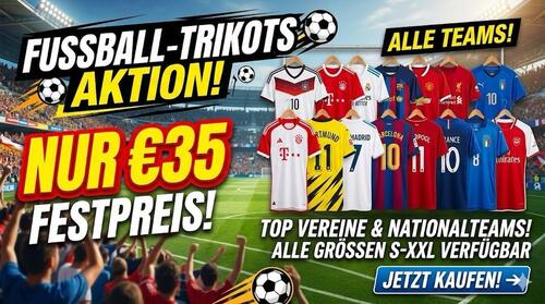 Foto - ALLER LÄNDER NATIONALMANNSCHAFTS-TRIKOTS! Erwachsene & Kinder! ⚽