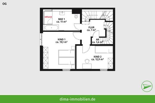 Foto - 4 Zimmer Maisonettenwohnung in Leipzig