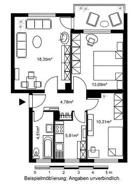Foto - 3 Zimmer Etagenwohnung in Heppenheim (Bergstraße)