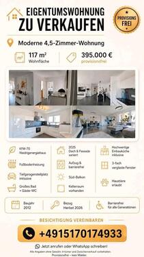 Foto - Wohnung in bester Lage - 395.000,00&nbsp;EUR Kaufpreis, ca.&nbsp; 117,00&nbsp;m&sup2;