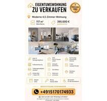 Wohnung in bester Lage - 395.000,00&nbsp;EUR Kaufpreis, ca.&nbsp; 117,00&nbsp;m&sup2; in Trossingen (PLZ: 78647)