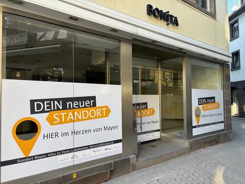 Foto - Ladengeschäft in Mayen Fußgängerzone