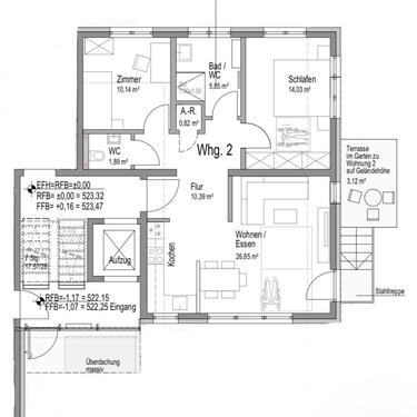 Foto - 3 Zimmer Hochparterre zur Miete in Balingen