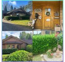 Charmanter Wellnesstraum aus Holz in idyllischer Lage. - Büchen