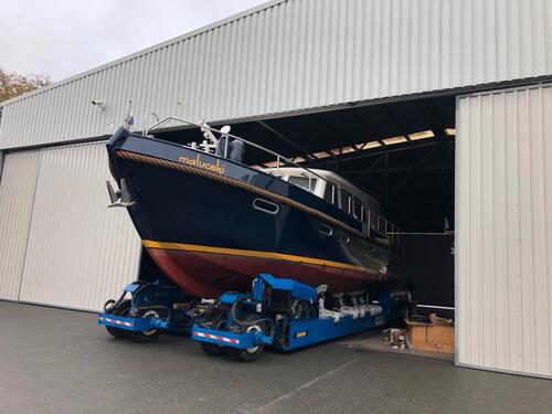 Foto - Bootslager Winterlager Wohnmobilstlatz