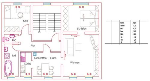 Foto - 3-Raum Wohnung - 430,00 EUR Kaltmiete,