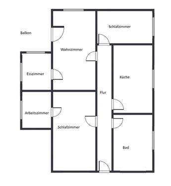 Foto - 3 Zimmer Etagenwohnung in Koserow