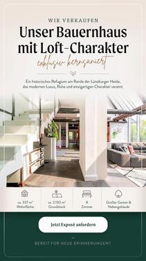 Foto - Raus aufs Land: Exklusives Loft-Bauernhaus