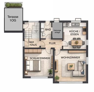 Foto - 2 Zimmer Erdgeschoßwohnung in Trier