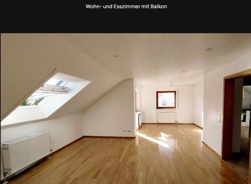 Foto - 3,5-Zimmer-DG-Wohnung mit Balkon, EBK, Kellerraum, Stellplatz