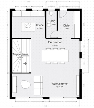 Foto - 8 Zimmer Doppelhaushälfte in Wildau