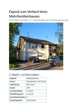 Foto - Mehrfamilienhaus in Marl in ruhiger Lage