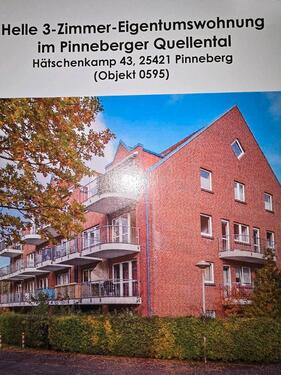 Foto - 3 Zimmer Etagenwohnung zum Kaufen in Pinneberg