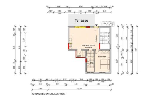 Foto - 2- Zimmer Wohnung mit großer Terrasse und Garten