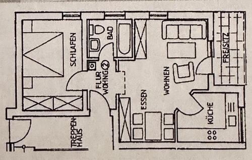 Foto - 1 Zimmer Erdgeschoßwohnung in Giengen an der Brenz