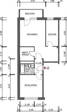 Foto - 2 Zimmer Etagenwohnung in Chemnitz