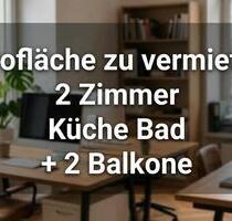 2 Büroräume, Küche, Bad, 2 Balkone 1. OG - Gieboldehausen
