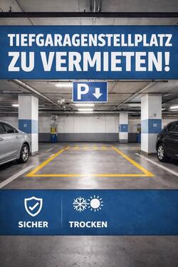 Foto - Tiefgaragen-Stellplatz zur Miete