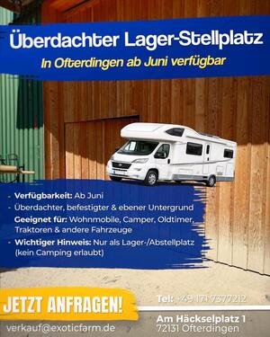 Foto - Lager-Stellplatz in 72131 Ofterdingen