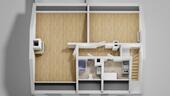 Foto - 2 Zimmer Dachgeschoßwohnung zur Miete in Niestetal