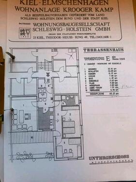 Foto - 3 Zimmer Terrassenwohnung in Kiel