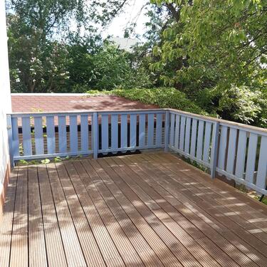 Foto - 3- Raum Wohnung mit Terrasse zentrumsnah und doch im Grünen