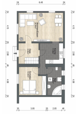 Foto - Einfamilienhaus zur Miete in Rheinstetten