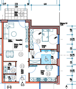 Foto - 2 Zimmer Etagenwohnung zur Miete in Oldenburg