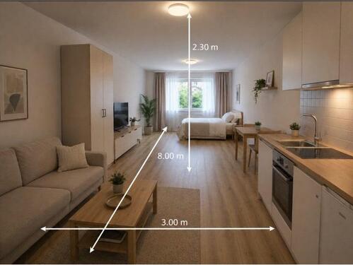 Foto - Neu Saniertes 1 Zimmer Apartment in Reichenbach fils
