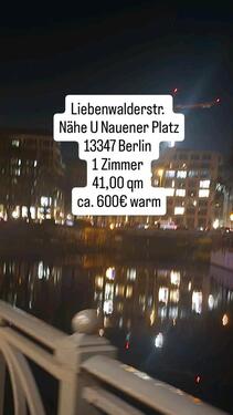 Foto - 1 Zimmerwohnung nähe U Nauener Platz