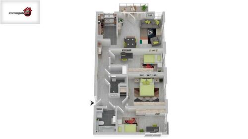 Foto - Etagenwohnung in Offenbach am Main zur Miete