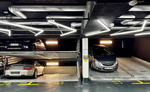 Foto - Tiefgaragenstellplatz im Doppelparker KR City