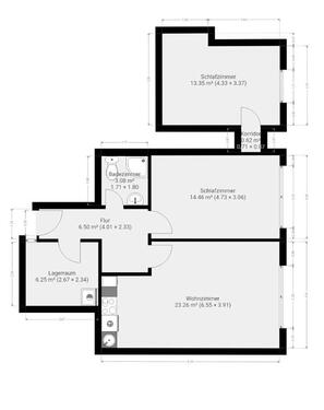 Foto - 2,5 ZKB EG Wohnung ab 15.03.26 frei